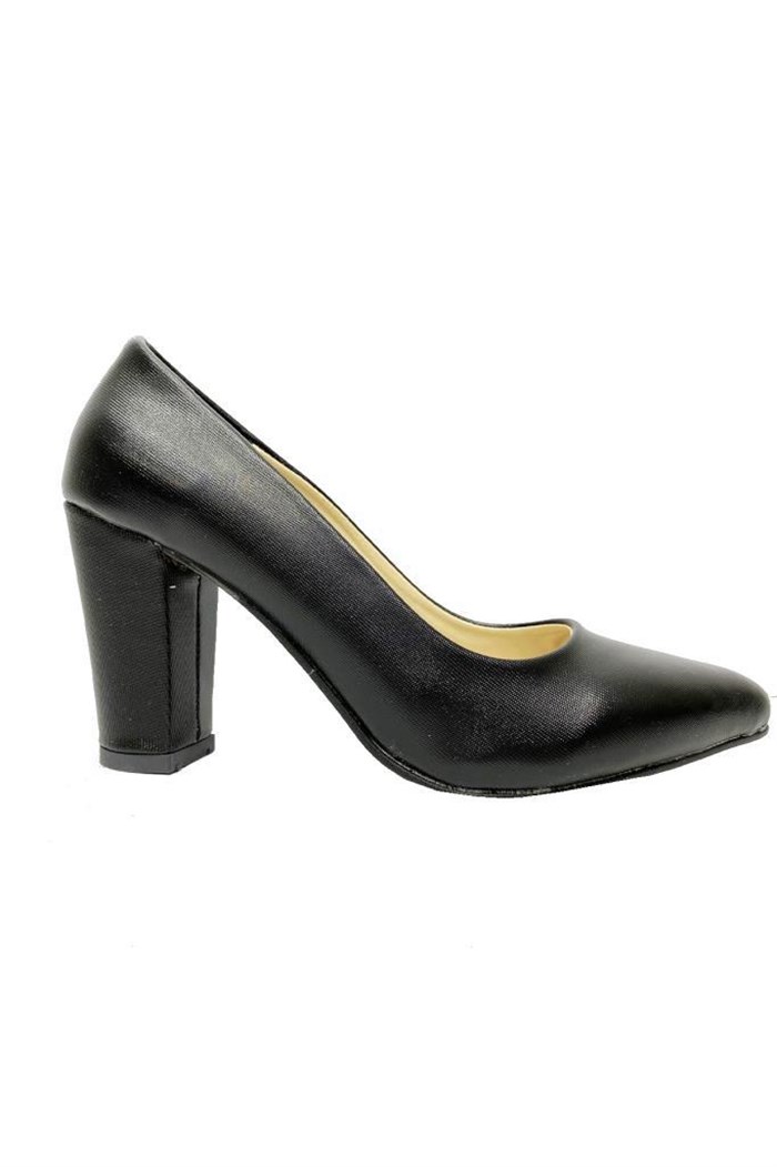 Nysa 3581 Baskılı Deri Stiletto  Fashıon Kadın Ayakkabı