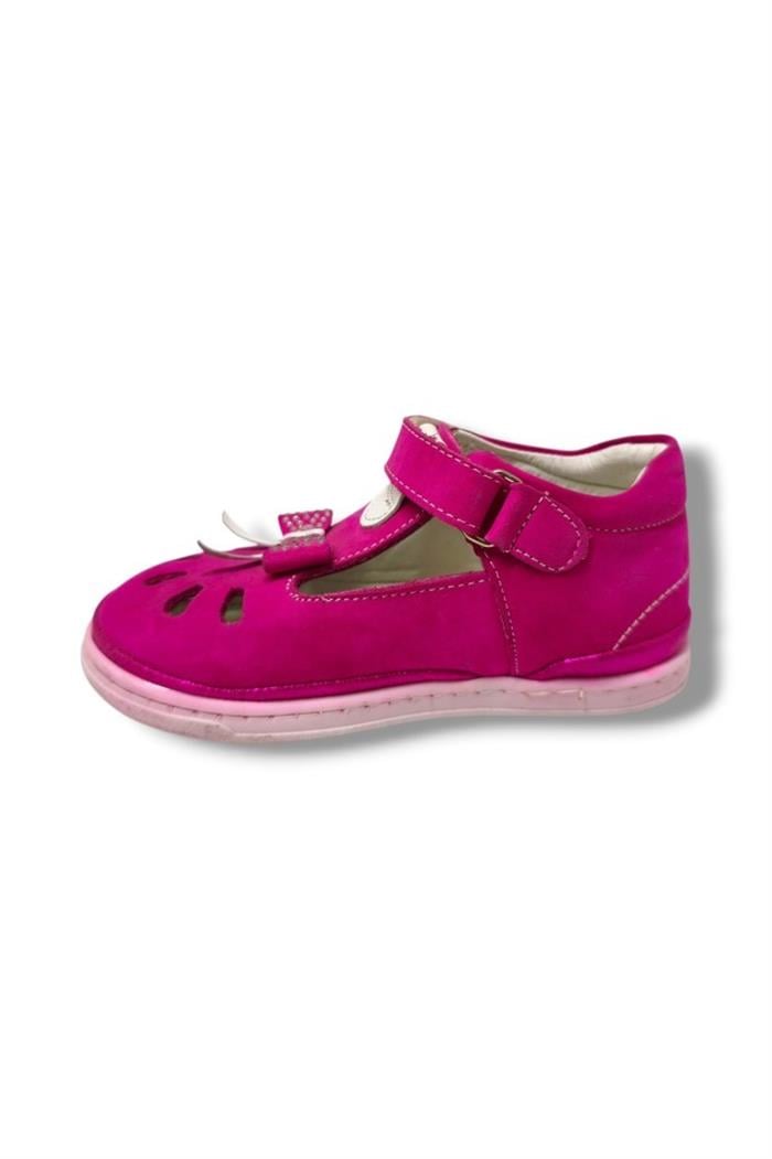 Özpinarci 3035-20 Cırtlı Fiyonk Kız Çocuk Sandalet
