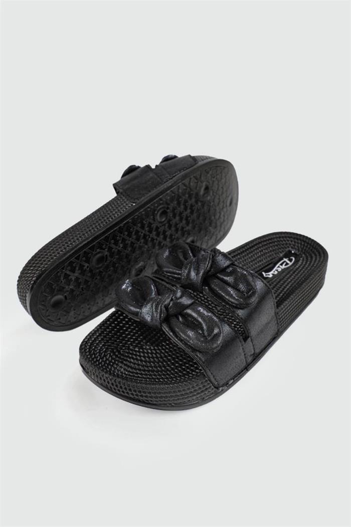 Pienn 20037-010 Anatomik Fashion Taşlı  Kadın Terlik