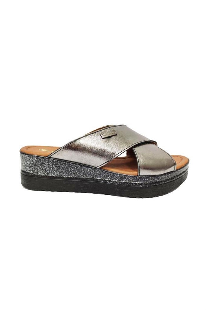 Pierre Cardin 6081 Deri Ortopedik Kadın Terlik