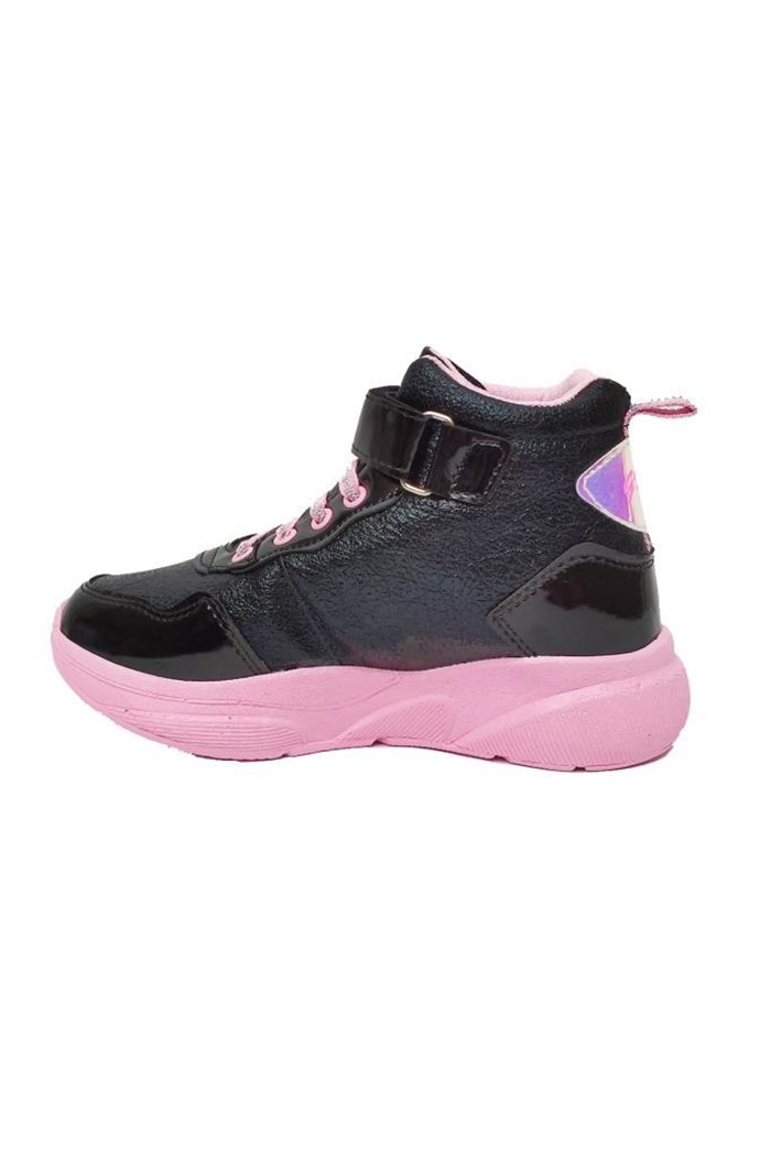 Pro Kids 2206-F Parlak Deri Kız Çocuk Sneakers Bot