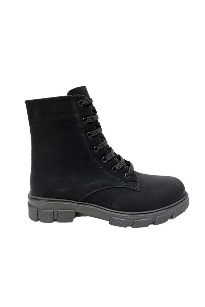 Sdf 85-22 Yağlı Deri Trend Fashion Kadın Bot