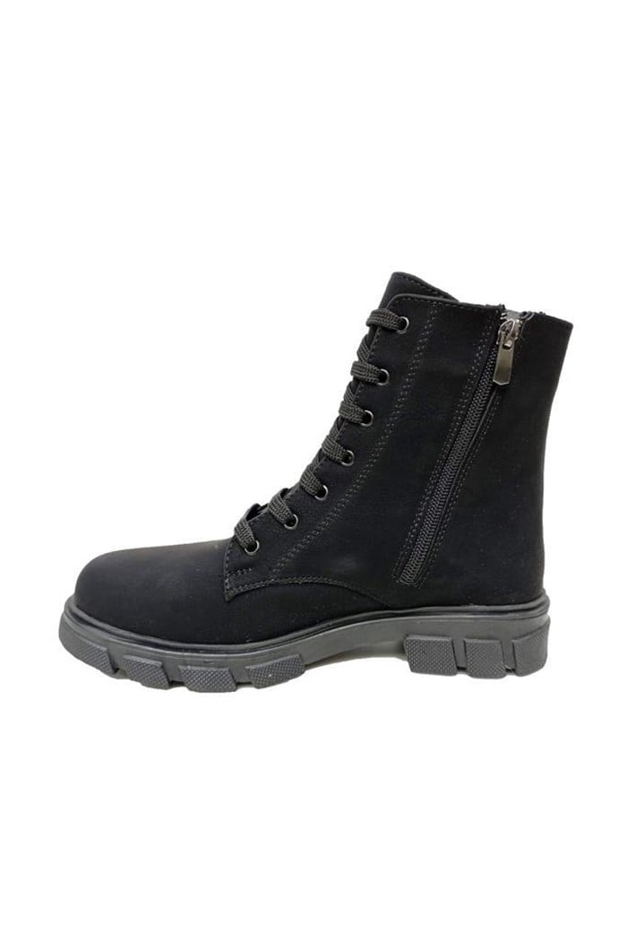 Sdf 85-22 Yağlı Deri Trend Fashion Kadın Bot