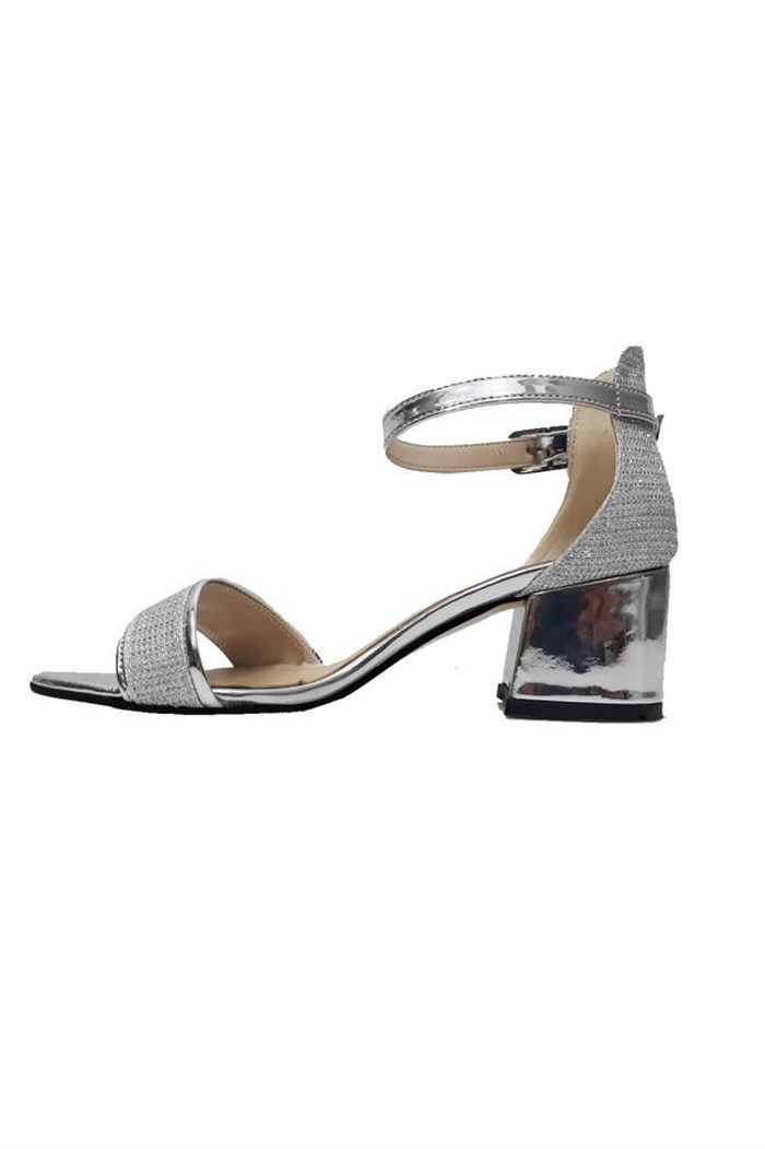 Selfie 4270-22 Simli Rugan Fashion Kadın Sandalet