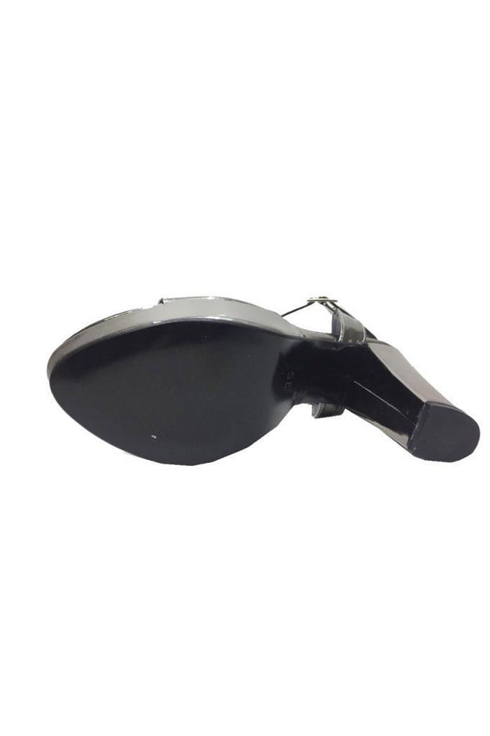Serhat 2220 Rugan 30mm Platform Topuklu Kadın Sandalet