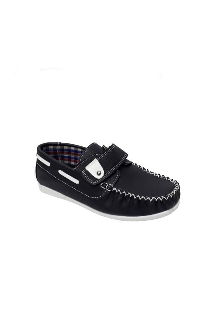 Serhat 3402-22 Deri Trend Filet Cırtlı Çocuk Ayakkabı 30-35