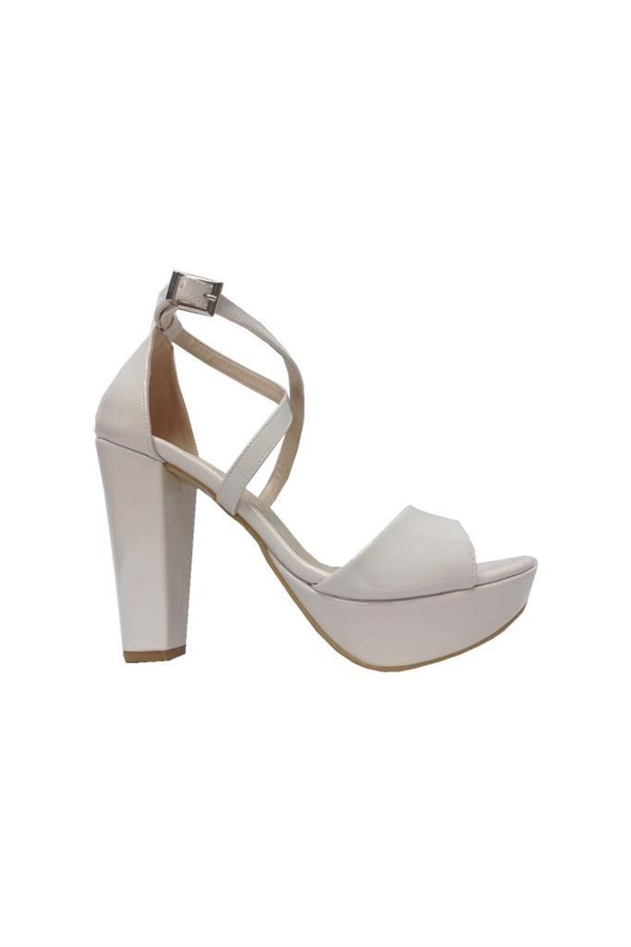 Serhat 8011 Rugan 30mm Platform Topuklu Kadın Ayakkabı