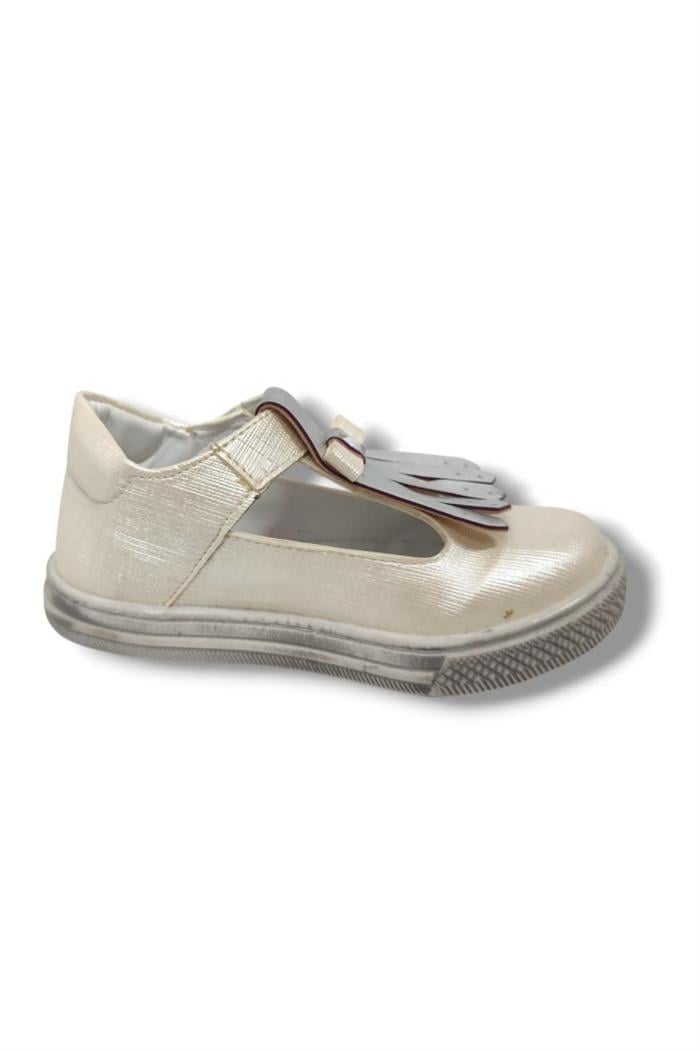 Şirinbebe 1605-20 Baskı Deri Püsküllü Kız Çocuk Sandalet 21-25