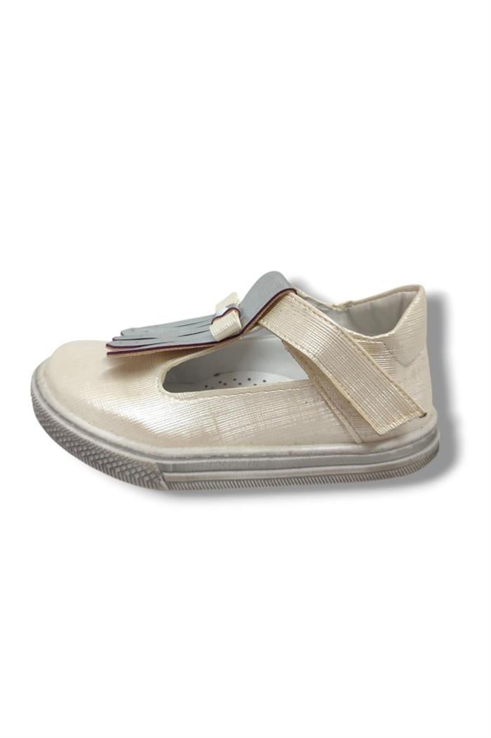 Şirinbebe 1605-20 Baskı Deri Püsküllü Kız Çocuk Sandalet 21-25