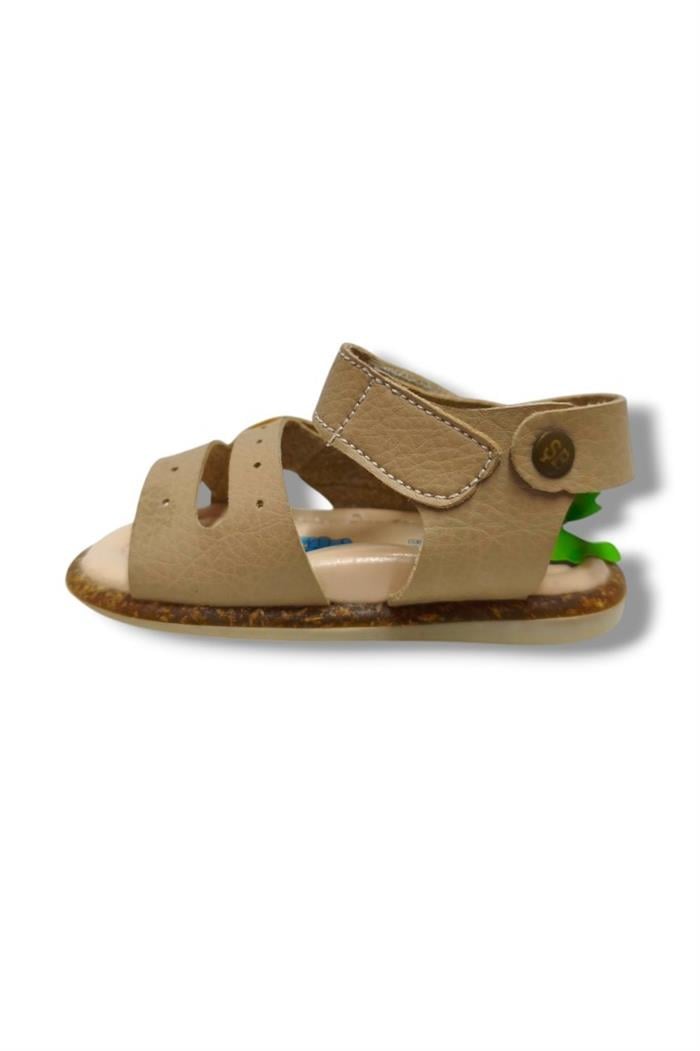 Şirinbebe 3023-20 Anatomik Dikiş Cırtlı Erkek Çocuk Sandalet 18-20