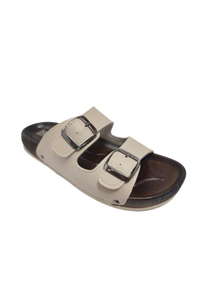 Slc 9025-25 Deri Çift Bantli Anatomik Terlik 36-40
