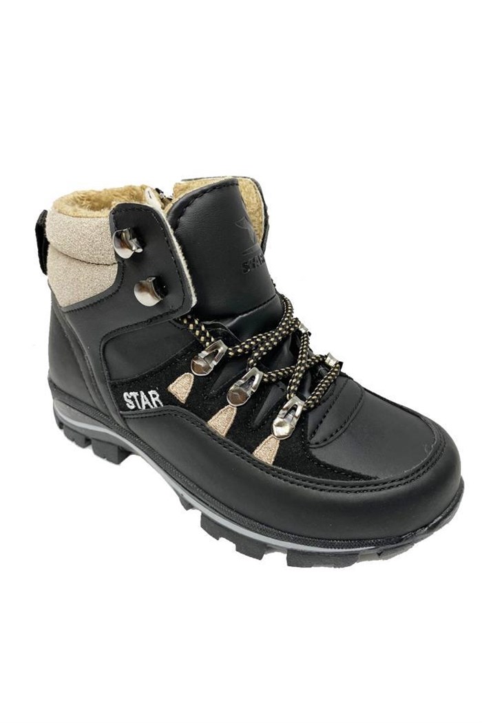 Star Kids 4476 Kürklü Trekking Filet Çocuk Bot