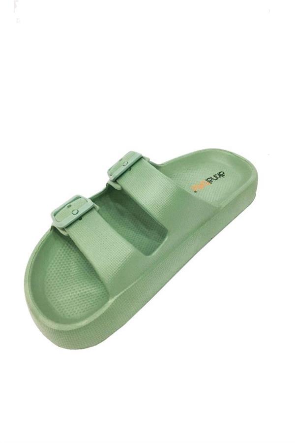 Akınal E282-24 Ortopedik Suya Dayanıklı Kadın Terlik 36-40 Pastel Yeşil