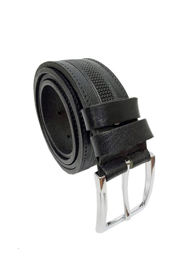 Andell 4cm Baskılı Hakiki Deri Erkek Kemer 130cm