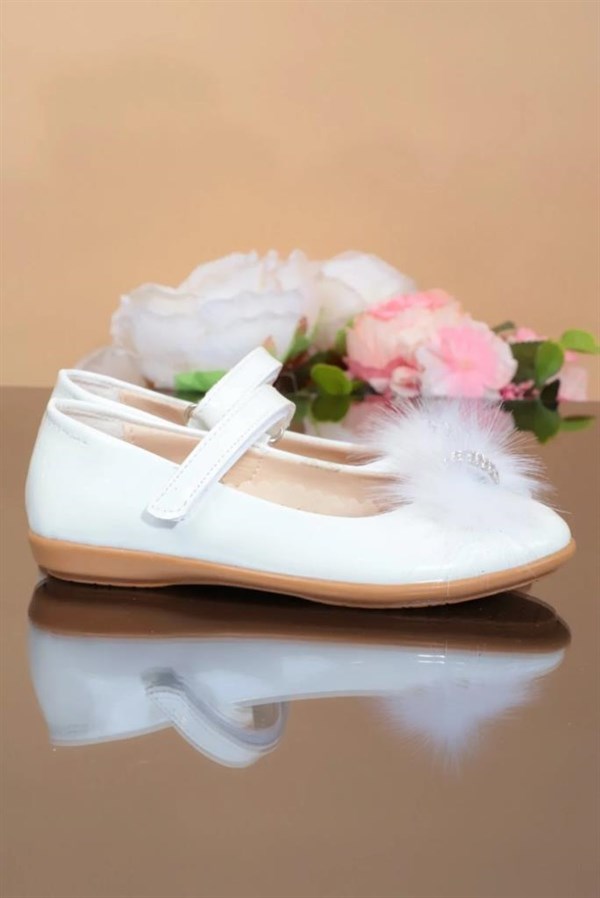 Anılbebe 34001-B Rugan Taşlı Fashıon Bebe Babet