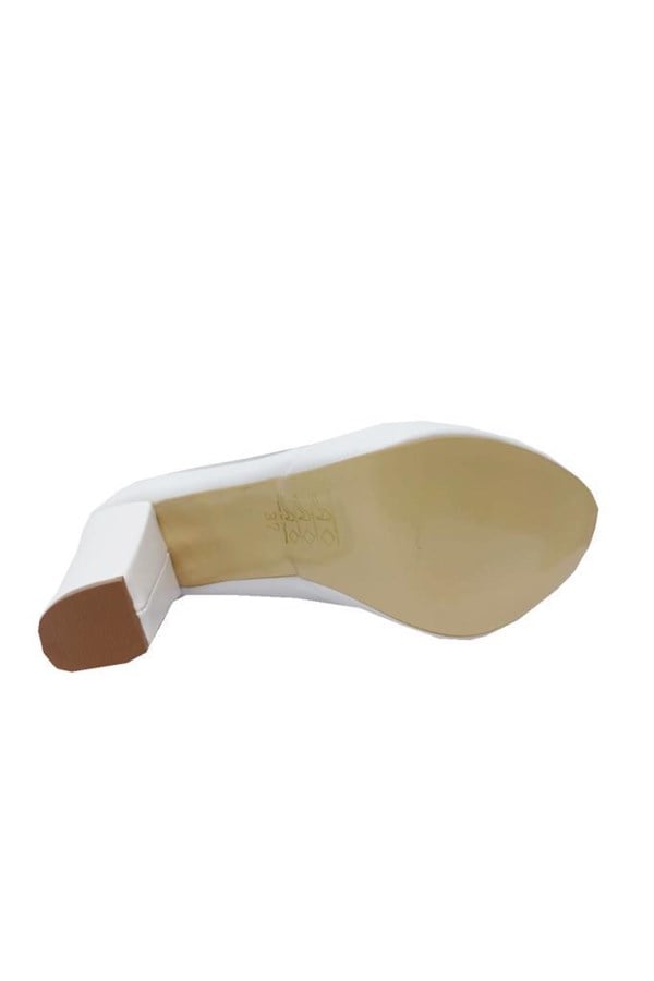 Aydemir 2042-21 Deri 30mm Platform Topuk Kadın Ayakkabı