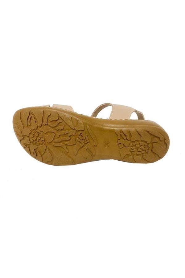 Ayzen 404-24  Deri Trend Fashion Kadın Sandalet