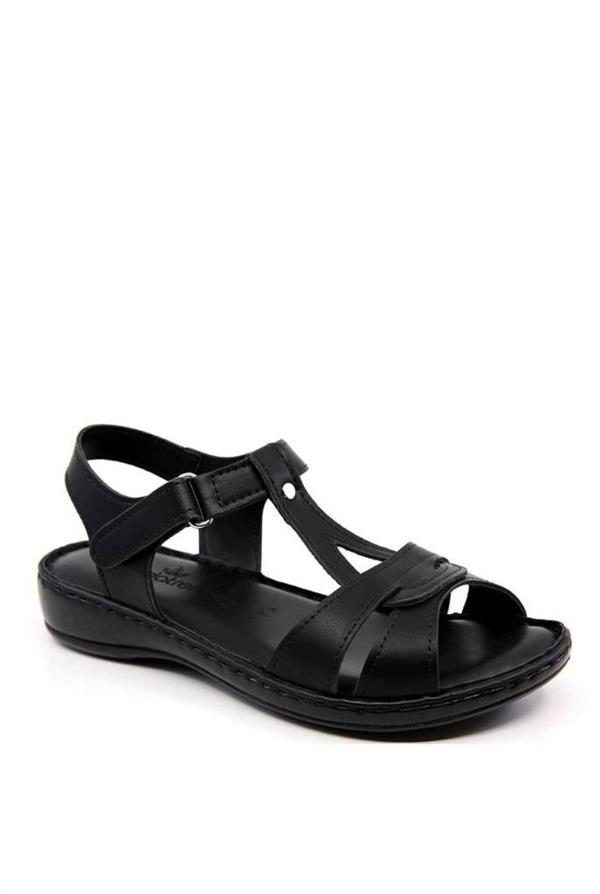 Ayzen 408-24  Deri Trend Fashion Kadın Sandalet