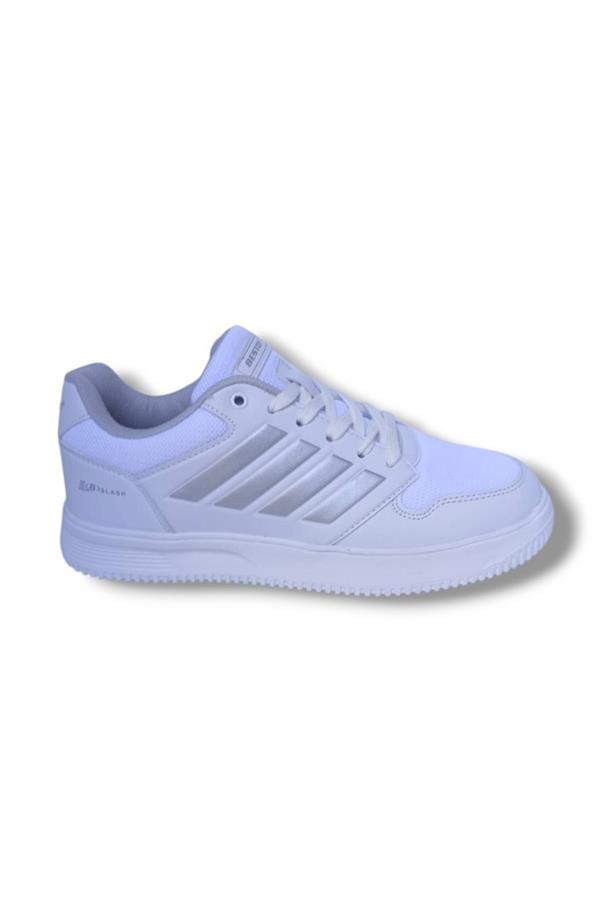 Best Of 074-25 Anorak Slash Anatomik Sneaker Beyaz Gümüş 36-40