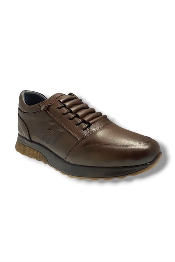 Bozboğa 055-25 Hakiki Deri Comfort Jel Topuk Anatomik Erkek Ayakkabı