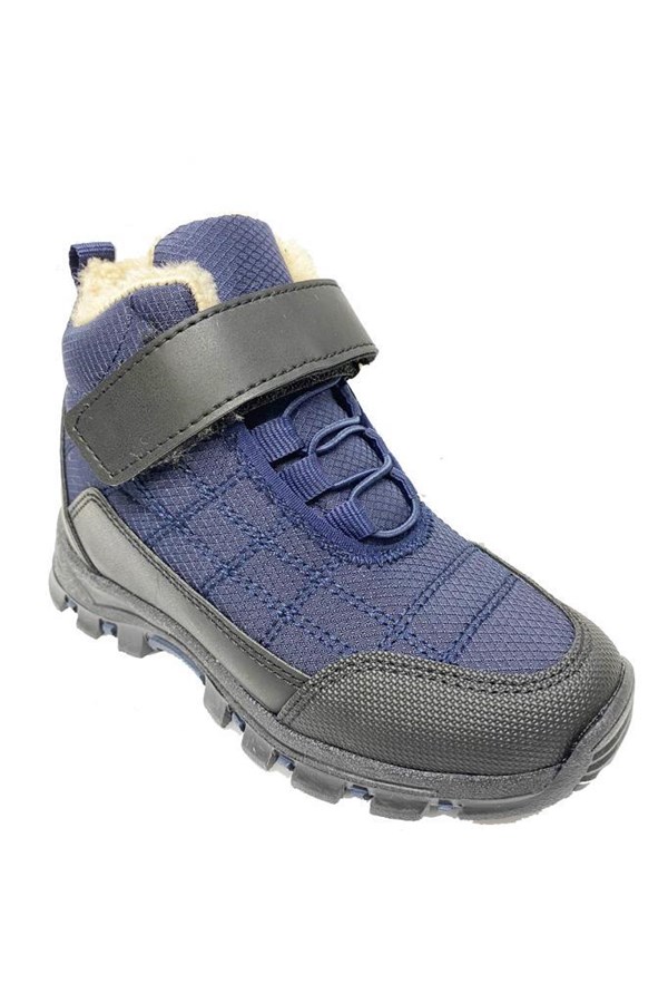 Callion 1980 Sneakers Fashion Kürklü Filet Çocuk Spor Bot Laci Siyah