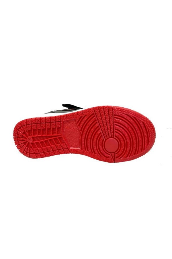 Callion 4067 Deri Sneakers Erkek Çocuk Spor Ayakkabı 31-35 Haki Sarı