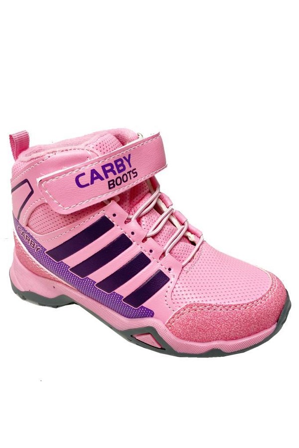 Carby 2021 Patik Çocuk Spor Bot Pembe Lila Mor