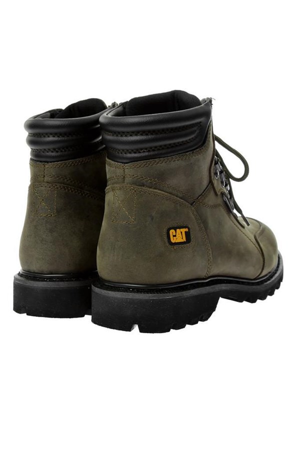 Caterpillar Grıdıron WP Hakiki Deri Bot 40-45 Olive Crazy Deri