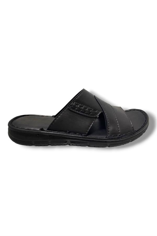 Class C601-25 Deri Anatomik Soft Erkek Terlik