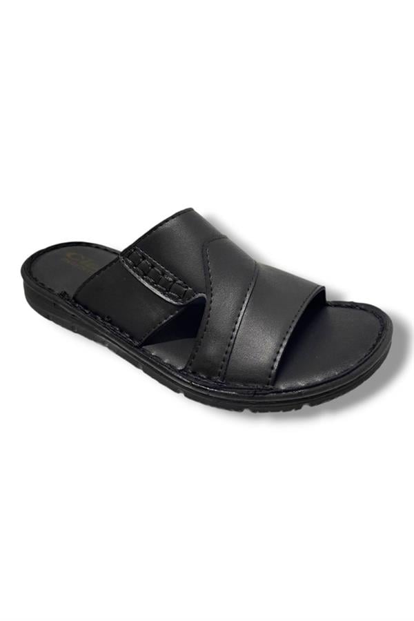 Class C601-25 Deri Anatomik Soft Erkek Terlik