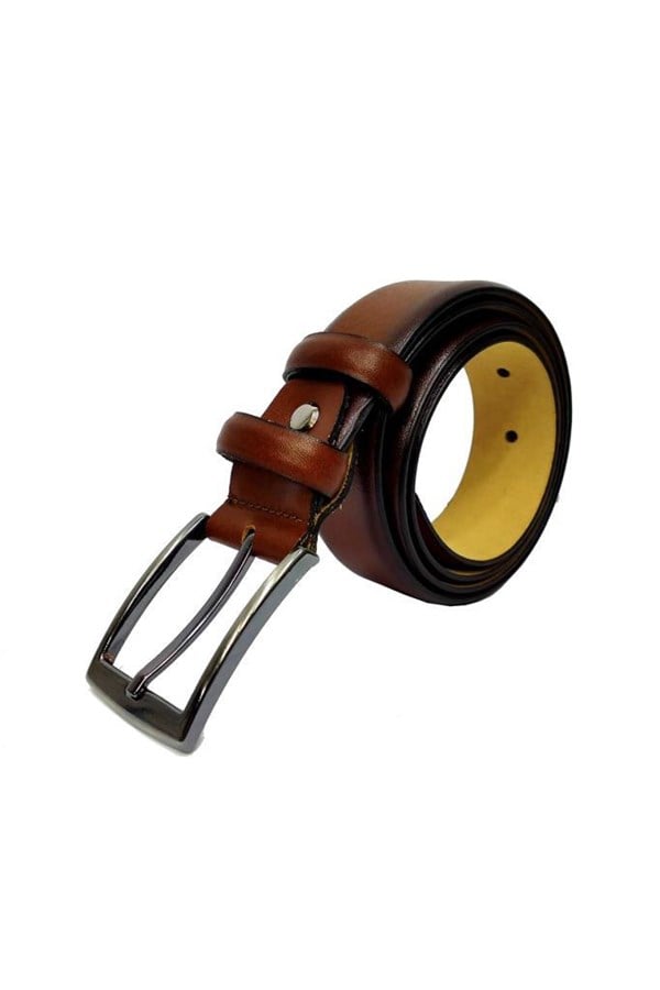CLK 212-3,5cm Hakiki Deri Erkek Kemer