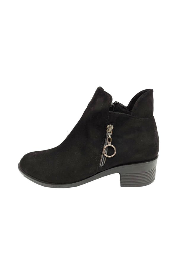 Cudo 053 Trend Fashion Fermuarlı Kadın Bot
