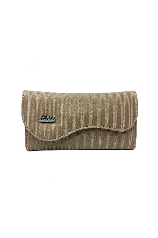 David Polo 903 Accessories Deri Cizgili Kadın Cüzdan