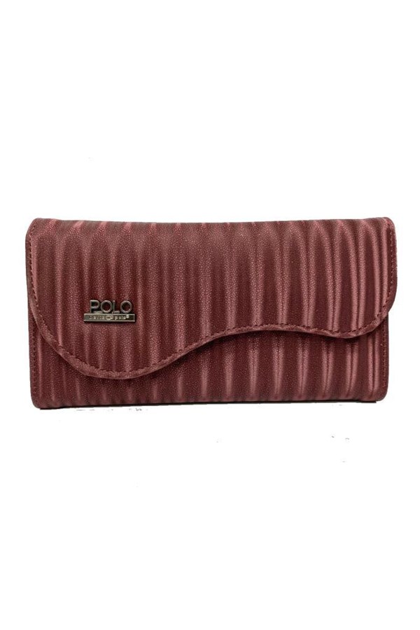 David Polo 903 Accessories Deri Cizgili Kadın Cüzdan