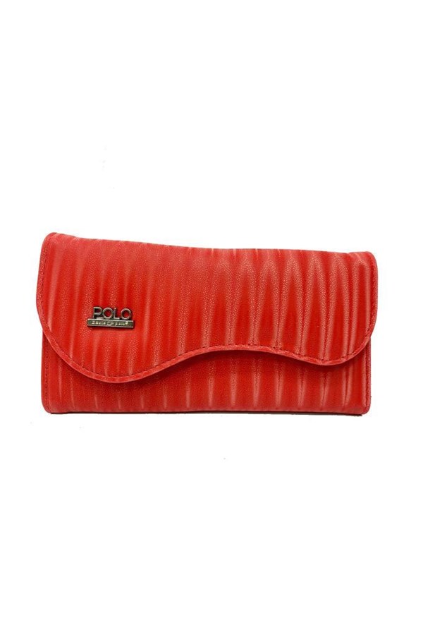 David Polo 903 Accessories Deri Cizgili Kadın Cüzdan