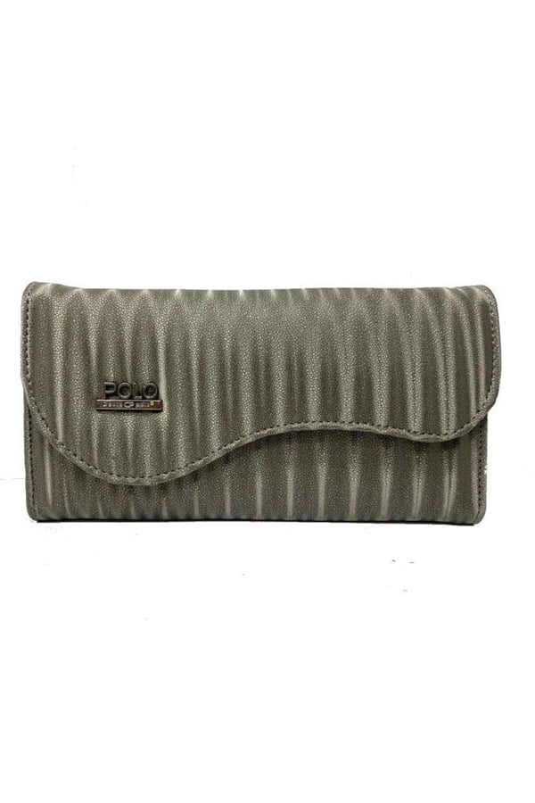 David Polo 903 Accessories Deri Cizgili Kadın Cüzdan