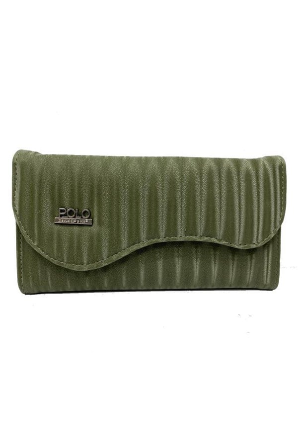 David Polo 903 Accessories Deri Cizgili Kadın Cüzdan