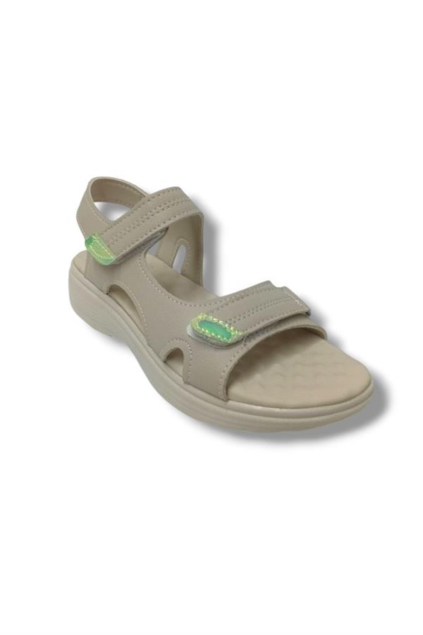 Diva Mod 805-25 Deri Anatomik Cırt Bant Kadın Sandalet