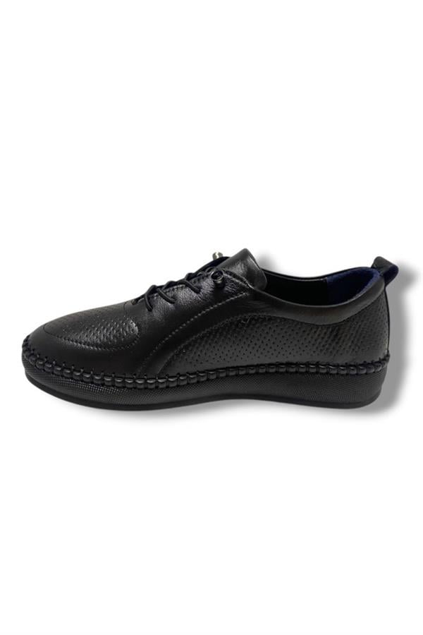 DM 212-25 Hakiki Deri Anatomik Slip On Kadın Ayakkabı