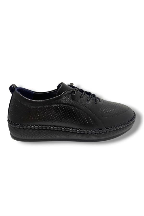 DM 212-25 Hakiki Deri Anatomik Slip On Kadın Ayakkabı