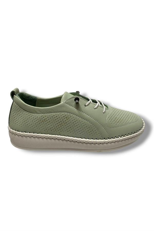 DM 212-25 Hakiki Deri Anatomik Slip On Kadın Ayakkabı