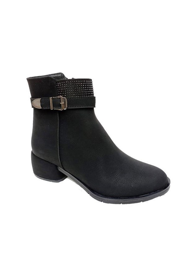 Erbay 500-22 Yağlı Deri Trend Fashion Kadın Bot