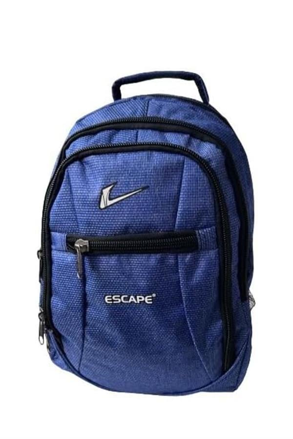 Escape 307-24  Laptop Bölmeli Ekose Desen Sırt Çanta