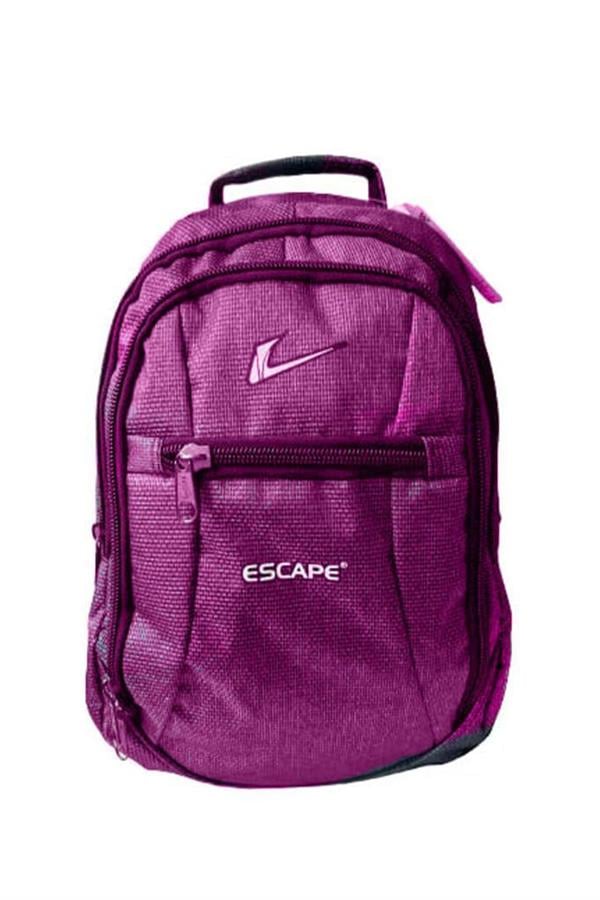 Escape 307-24  Laptop Bölmeli Ekose Desen Sırt Çanta