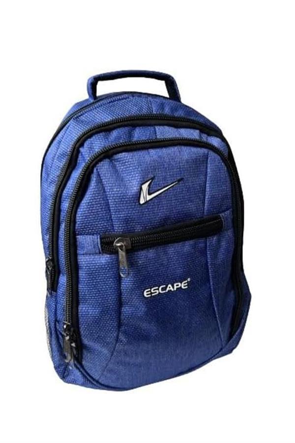 Escape 307-24  Laptop Bölmeli Ekose Desen Sırt Çanta