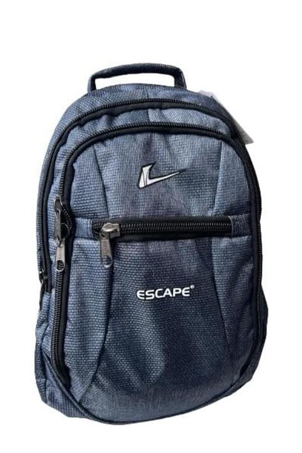 Escape 307-24  Laptop Bölmeli Ekose Desen Sırt Çanta