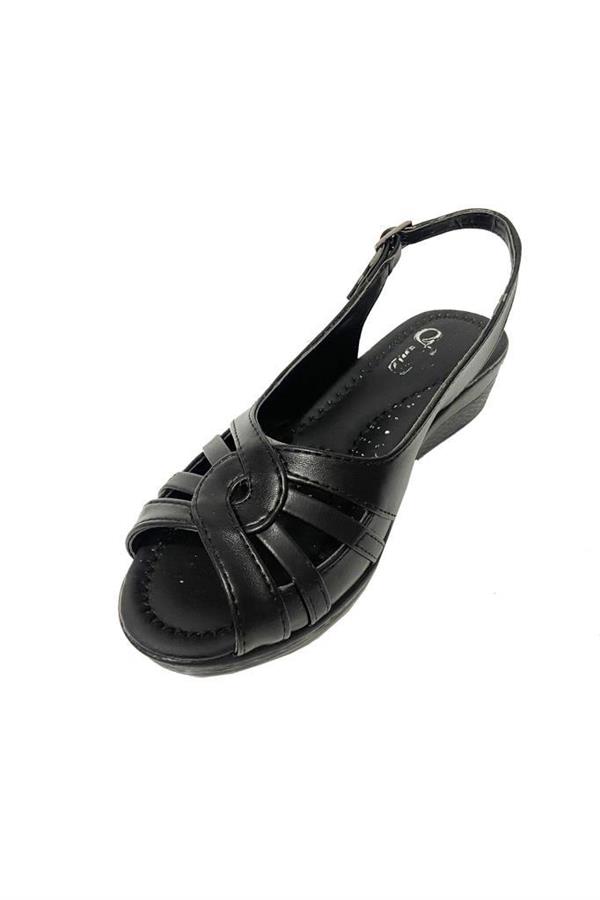 Fears 0057-24 Deri Trend Fashion Kadın Sandalet