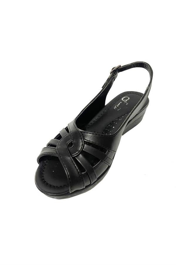 Fears 0057-24 Deri Trend Fashion Kadın Sandalet