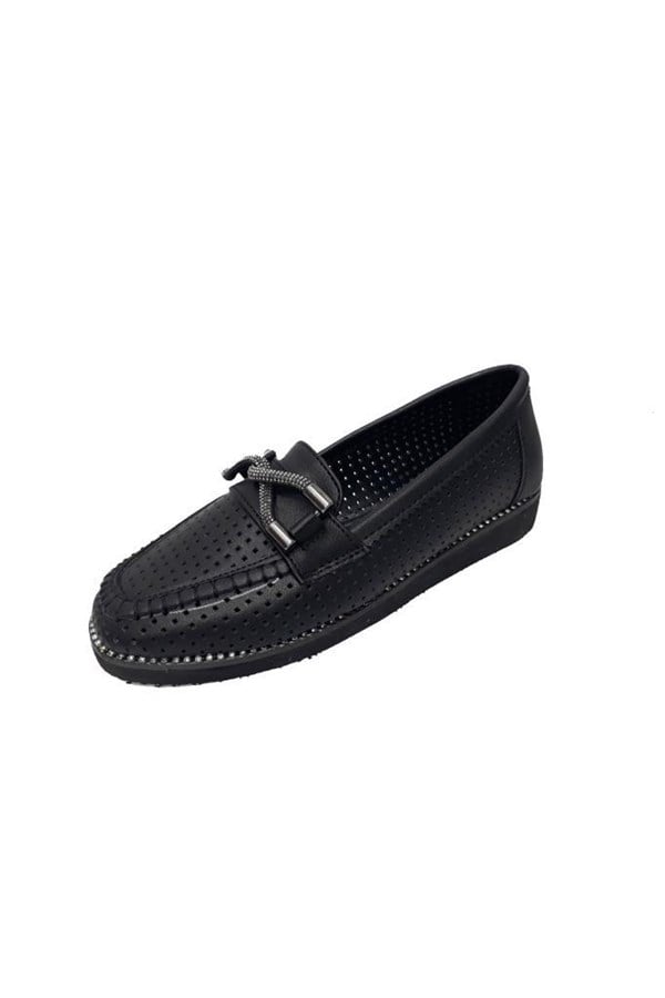 Fendii 028 Deri Trend Fashion Kadın Ayakkabı