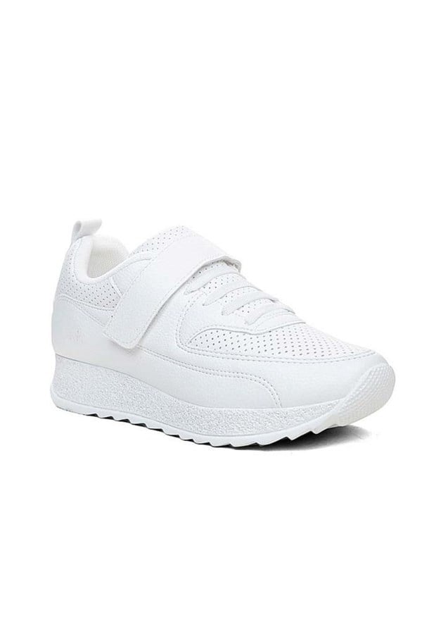 Flet 102 Deri Trend Fashion Kadın Sneakers Ayakkabı
